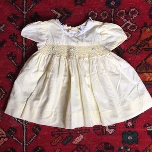 Vintage Youngland 6/9 mo smocked dress